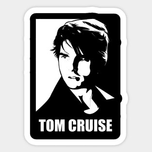 Tom cruise///Vintage for fans Sticker